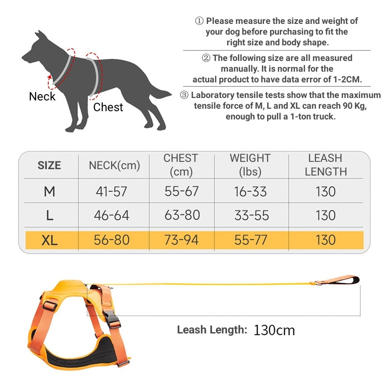 Pet Harness With Leash