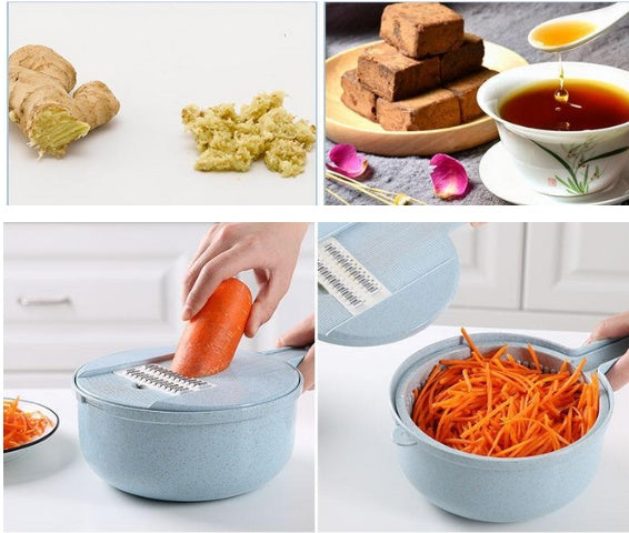 8 in 1 Manual Vegetable Cutter