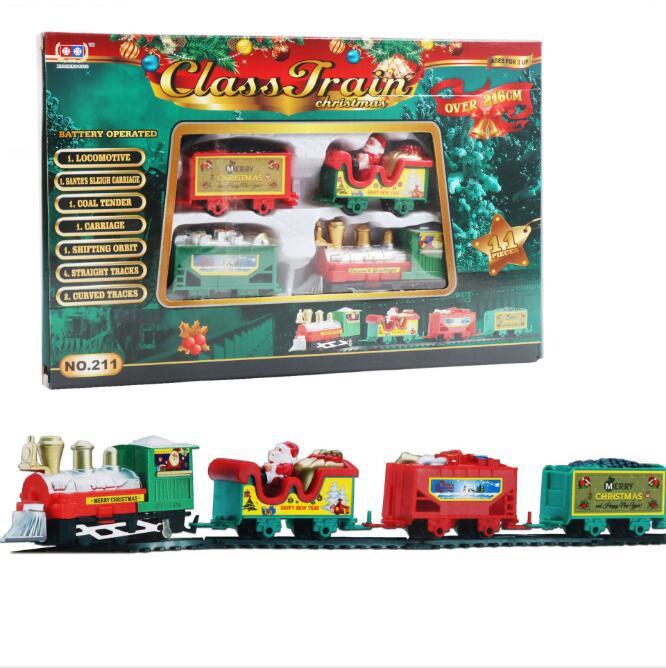 Christmas Electric Rail Train Toy