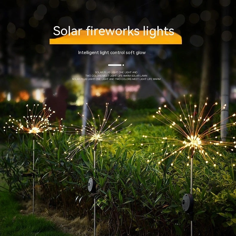 Solar Fireworks Lights