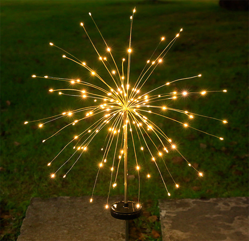 Solar Fireworks Lights