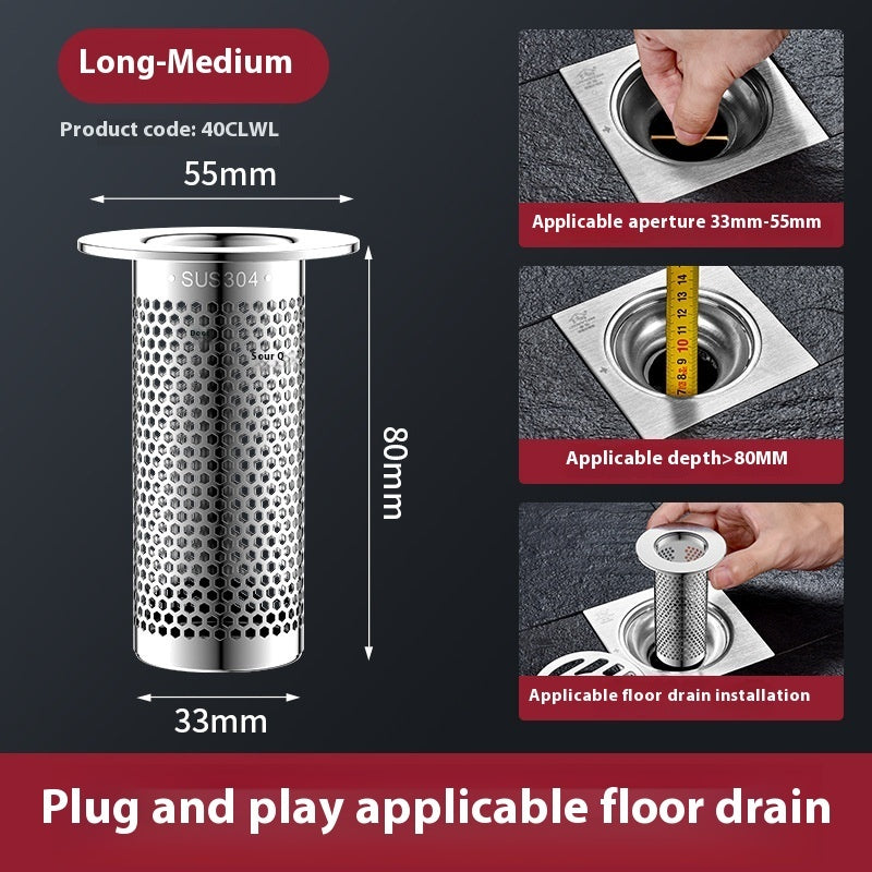 Pop Up Sink Drain Filter