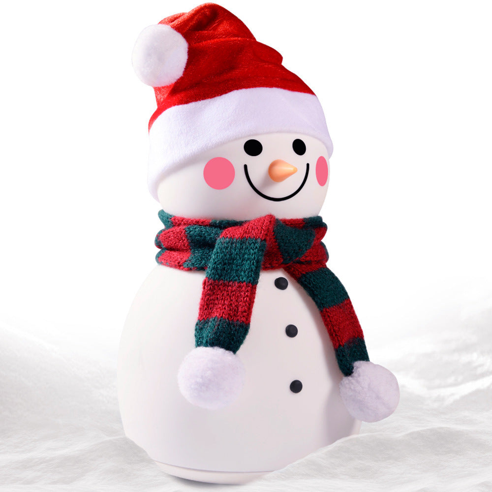 Christmas Snowman Music Night Lamp