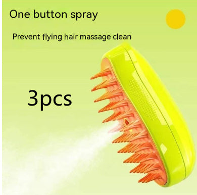 3 in 1 Pet Steamy Brush