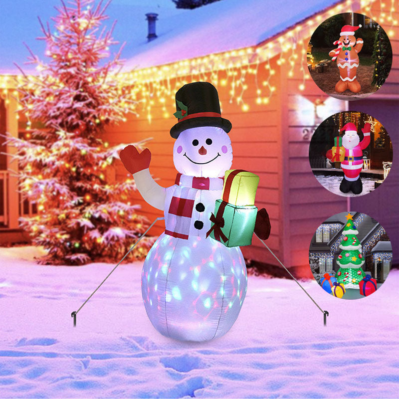 Glowing Inflatable Christmas characters