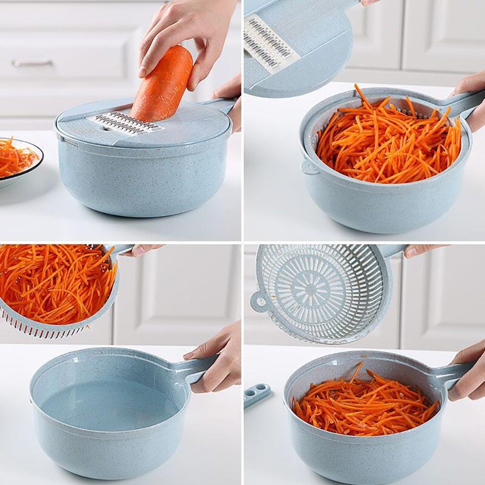 8 in 1 Manual Vegetable Cutter