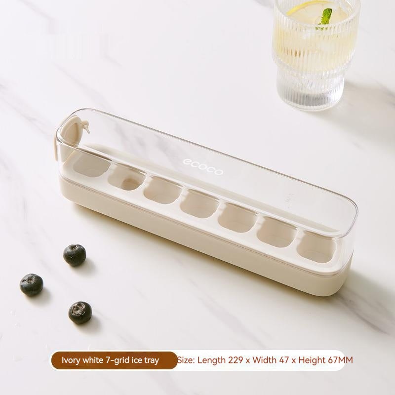 Press-Type Silicone Ice Cube Tray