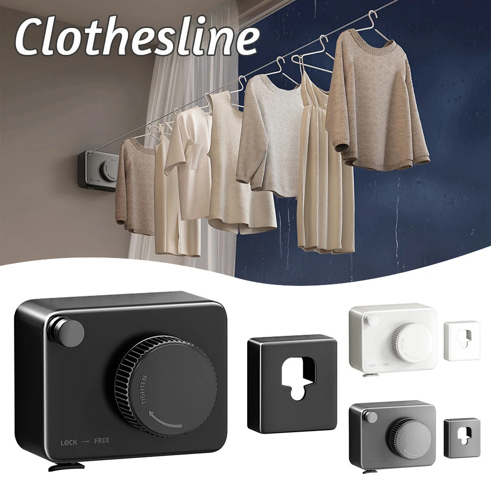 Invisible Retractable Clothesline