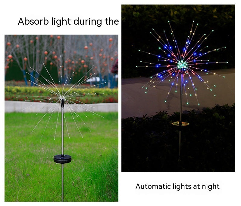 Solar Fireworks Lights